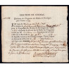 Charente - Cognac - Louis XV - 1758 - Vingtième des Nobles - 163 livres - Etat : SUP