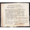 Charente - Cognac - Louis XV - 1754 - Vingtième des Nobles - 89 livres - Etat : SUP