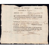 Charente - Cognac - Louis XV - 1759 - Capitation des Privilégiés - 12 livres - Etat : SUP