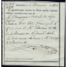 Seine-et-Marne - Fontainebleau - 1er empire - 1805 - Ecole Impériale Militaire - 300 francs - Etat : SUP