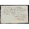 Paris - 1er empire - 1805 - Reçu Lycée Impérial - 48 francs - Etat : SUP