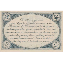 Angoulême - Pirot 9-23 - 50 centimes - 4ème série - 15/01/1915 - Etat : SUP