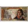 F 55-01 - 30/10/1958 - 100 nouv. francs sur 10000 francs - Bonaparte - Série Z.152 - Etat : TTB