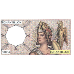 Athena à droite - Format 50 francs QUENTIN DE LA TOUR - DIS-04-A-02 - Etat : TTB-