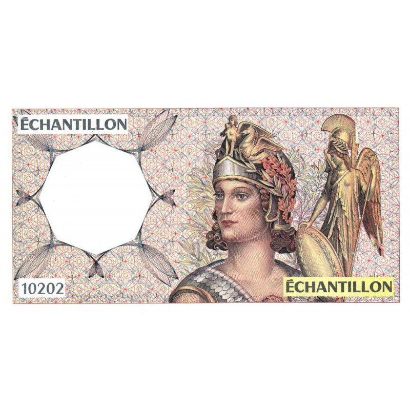 Athena à droite - Format 200 francs MONTESQUIEU - DIS-04-A-04 - Etat : SPL