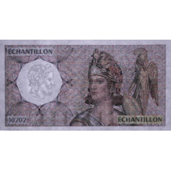 Athena à droite - Format 200 francs MONTESQUIEU - DIS-04-A-04 - Etat : SPL
