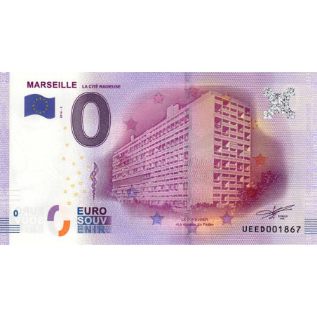13 - Marseille Cité radieuse - UEED-2016-2 - Etat : NEUF