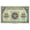 Maroc - Pick 25_3 - 10 francs - Série H1320 - 01/03/1944 - Etat : TTB