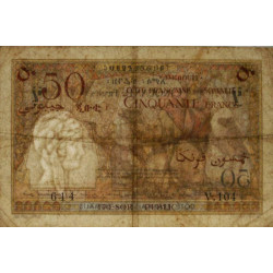 Djibouti - Pick 25 - 50 francs - 1952 - Etat : TB+