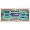 VF 25-11 - 100 francs - France - 1944 (1945) - Série X (remplacement) - Etat : TTB