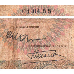 Congo Belge - Pick 33a_3 - 100 francs - Série D - 01/04/1955 - Etat : B