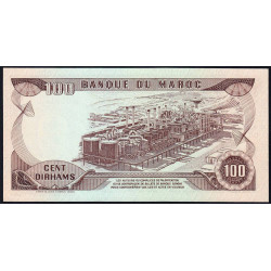 Maroc - Pick 59a_2 - 100 dirhams - Série DA/66 - 1970 - Etat : pr.NEUF