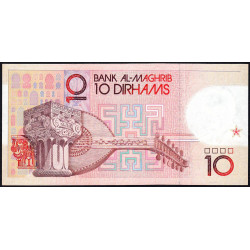 Maroc - Pick 60a - 10 dirhams - Série B41B - 1987 - Etat : NEUF