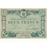 Angoulême - Pirot 9-31 - 2 francs - 4ème série - 15/01/1915 - Etat : SPL