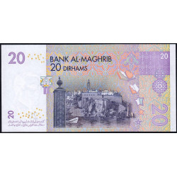 Maroc - Pick 68 - 20 dirhams - 2005 - Etat : NEUF