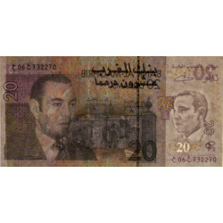 Maroc - Pick 68 - 20 dirhams - 2005 - Etat : NEUF