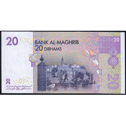 Maroc - Pick 68 - 20 dirhams - 2005 - Etat : TTB