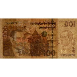 Maroc - Pick 70 - 100 dirhams - 2002 (2003) - Etat : TTB