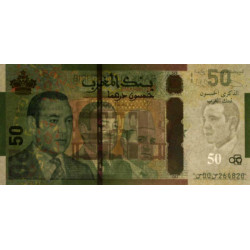 Maroc - Pick 72 - 50 dirhams - 2009 - Commémoratif - Etat : NEUF