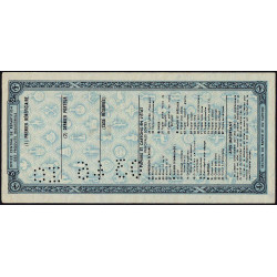 1 kg papiers et cartons en l'état - 03/1946 - Code IO - Série EA - Etat : SPL
