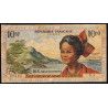 Antilles Françaises - Pick 5 - 10 nouv. francs - Série Y.1 - 1962 - Etat : TB-