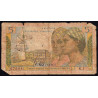 Antilles Françaises - Pick 7b - 5 francs - Série K.1 - 1966 - Etat : AB-