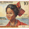 Antilles Françaises - Pick 8a - 10 francs - Série S.1 - 1964 - Etat : TB