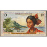 Antilles Françaises - Pick 8b - 10 francs - Série T.7 - 1966 - Etat : TB à TB+