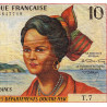Antilles Françaises - Pick 8b - 10 francs - Série T.7 - 1966 - Etat : TB à TB+