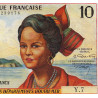 Antilles Françaises - Pick 8b - 10 francs - Série Y.7 - 1966 - Etat : SPL+