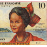 Antilles Françaises - Pick 8b - 10 francs - Série Y.7 - 1966 - Etat : TTB+