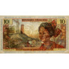 Antilles Françaises - Pick 8b - 10 francs - Série Y.7 - 1966 - Etat : TTB+