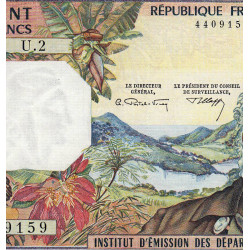 Antilles Françaises - Pick 10b - 100 francs - Série U.2 - 1966 - Etat : SPL à SPL+