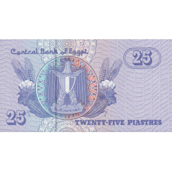 Egypte - Pick 57d - 25 piastres - 21/01/2003 - Etat : NEUF