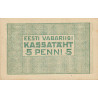 Estonie - Pick 39a - 5 penni - 1920 - Etat : NEUF