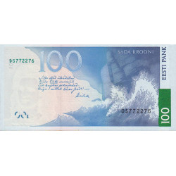 Estonie - Pick 88a - 100 krooni - Série DS - 2007 - Etat : NEUF