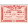 Quimper et Brest - Pirot 104-12 - 2 francs - Série D - 1918 - Etat : SPL
