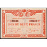 Quimper et Brest - Pirot 104-21 - 2 francs - Série F - 1921 - Etat : SUP+