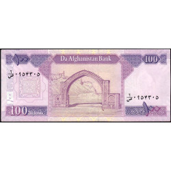 Afghanistan - Pick 75a - 100 afghanis - Série 6 - 2008 - Etat : TTB