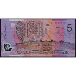 Australie - Pick 57c - 5 dollars - Série DE - 2005 - Polymère - Etat : TB+