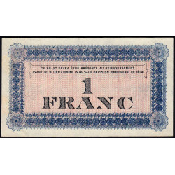 Roanne - Pirot 106-2a - 1 franc - Sans série - 28/06/1915 - Etat : SUP+