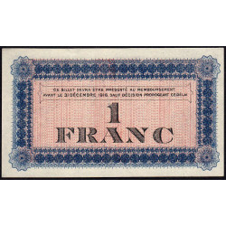 Roanne - Pirot 106-2a - 1 franc - Sans série - 28/06/1915 - Etat : pr.NEUF