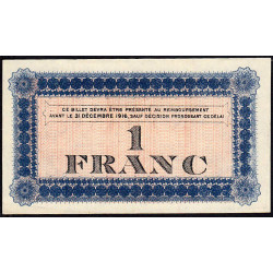 Roanne - Pirot 106-2b - 1 franc - Sans série - 28/06/1915 - Etat : NEUF