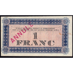 Roanne - Pirot 106-3 - 1 franc - 28/06/1915 - Annulé - Etat : TTB+