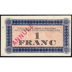 Roanne - Pirot 106-3 - 1 franc - 28/06/1915 - Annulé - Etat : NEUF