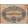 Roanne - Pirot 106-7 - 50 centimes - 04/10/1915 - Etat : B+