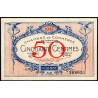 Roanne - Pirot 106-9 - 50 centimes - Sans série - 18/07/1917 - Etat : SPL