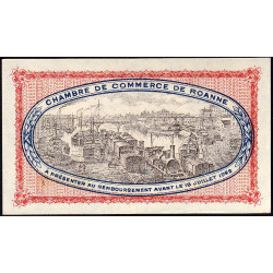 Roanne - Pirot 106-12 - 1 franc - Série 002 - 18/07/1917 - Etat : SPL+