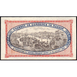 Roanne - Pirot 106-12 - 1 franc - Série 002 - 18/07/1917 - Etat : NEUF