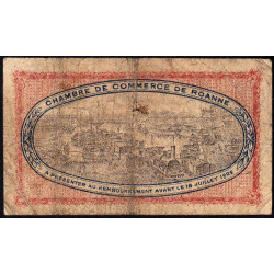 Roanne - Pirot 106-12 - 1 franc - Série 018 - 18/07/1917 - Etat : B